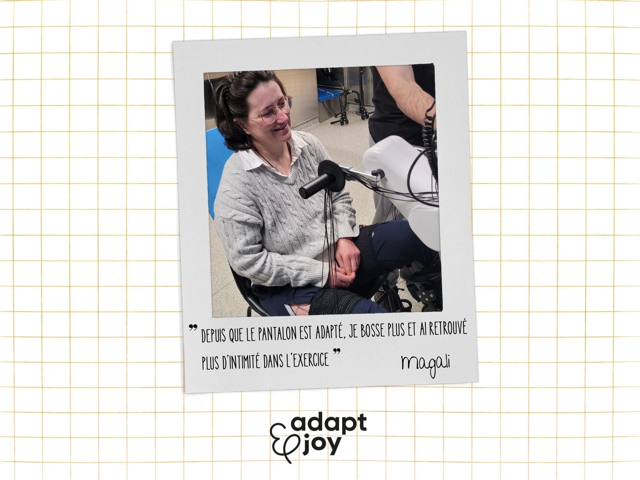 Témoignage de Magali sur sa pratique sportive avec un vêtement adapté