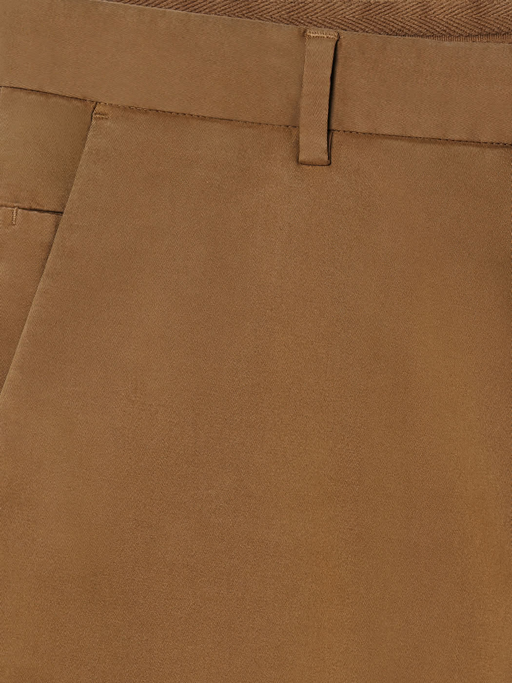 Chino slim en coton élasthane uni