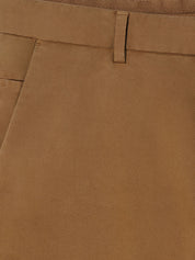 Chino slim en coton élasthane uni