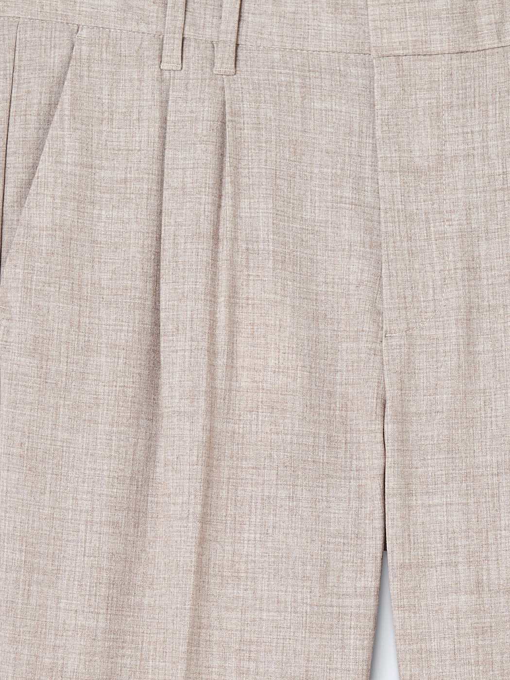 Slack slim à pinces faux uni