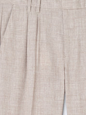 Slack slim à pinces faux uni