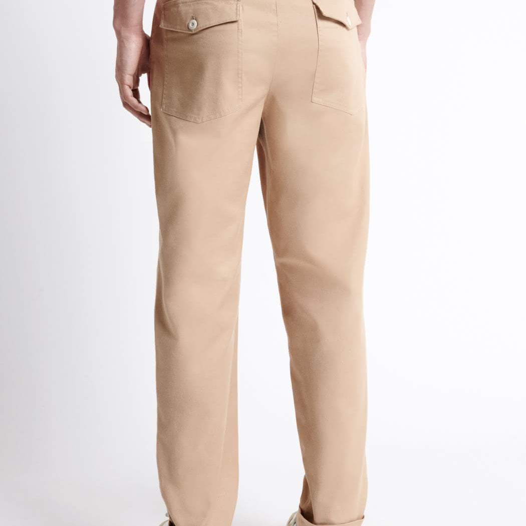 Slack homme coton mélangé Devred adapté handicap, ouverture velcro en remplacement boutons pour mobilité réduite – Adapt and Joy