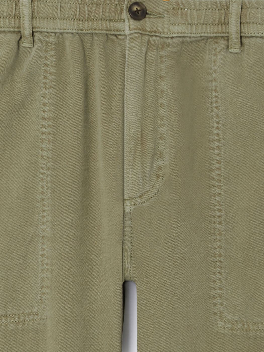 Slack homme 100% coton faux uni Devred adapté handicap, ceinture élastiquée pour mobilité réduite membres inférieurs – Adapt and Joy