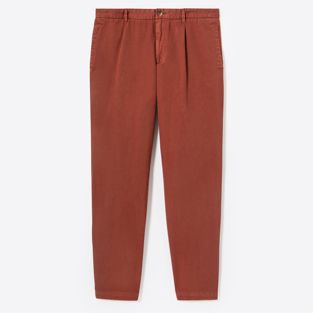 Slack homme coton tencel lin Devred adapté handicap, habillage facilité pour fauteuil roulant – Adapt and Joy