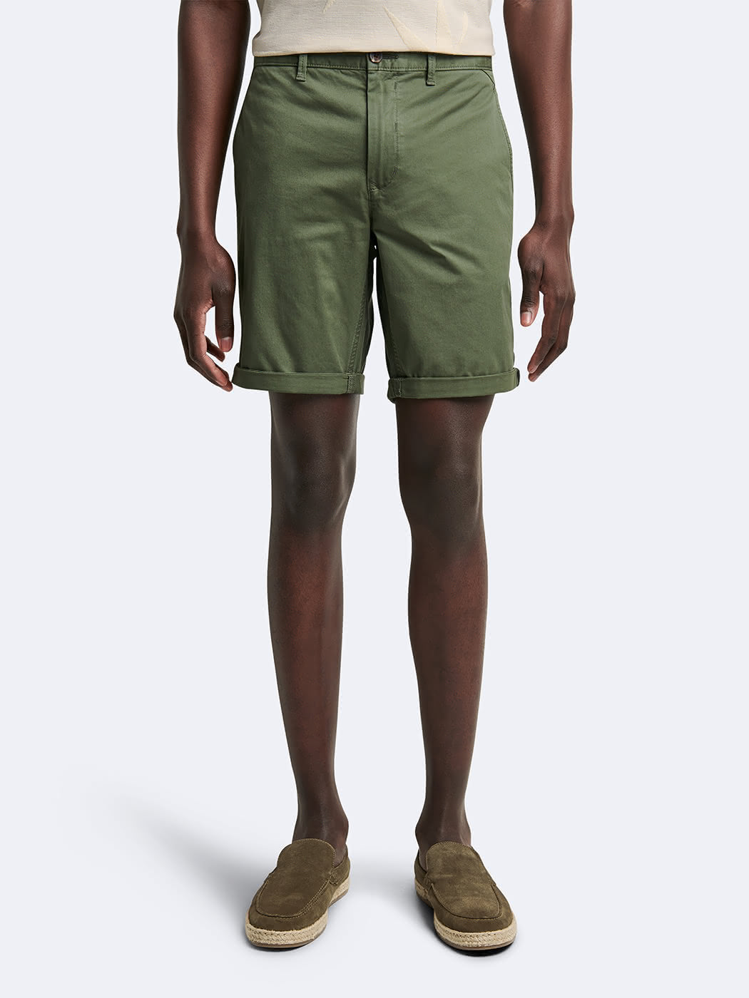 Bermuda homme slim coton organique Devred adapté handicap, fermeture velcro ou magnétique pour autonomie habillage – Adapt and Joy