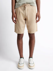 Bermuda homme regular coton lin Devred adapté handicap, fermeture velcro ou magnétique pour autonomie habillage – Adapt and Joy