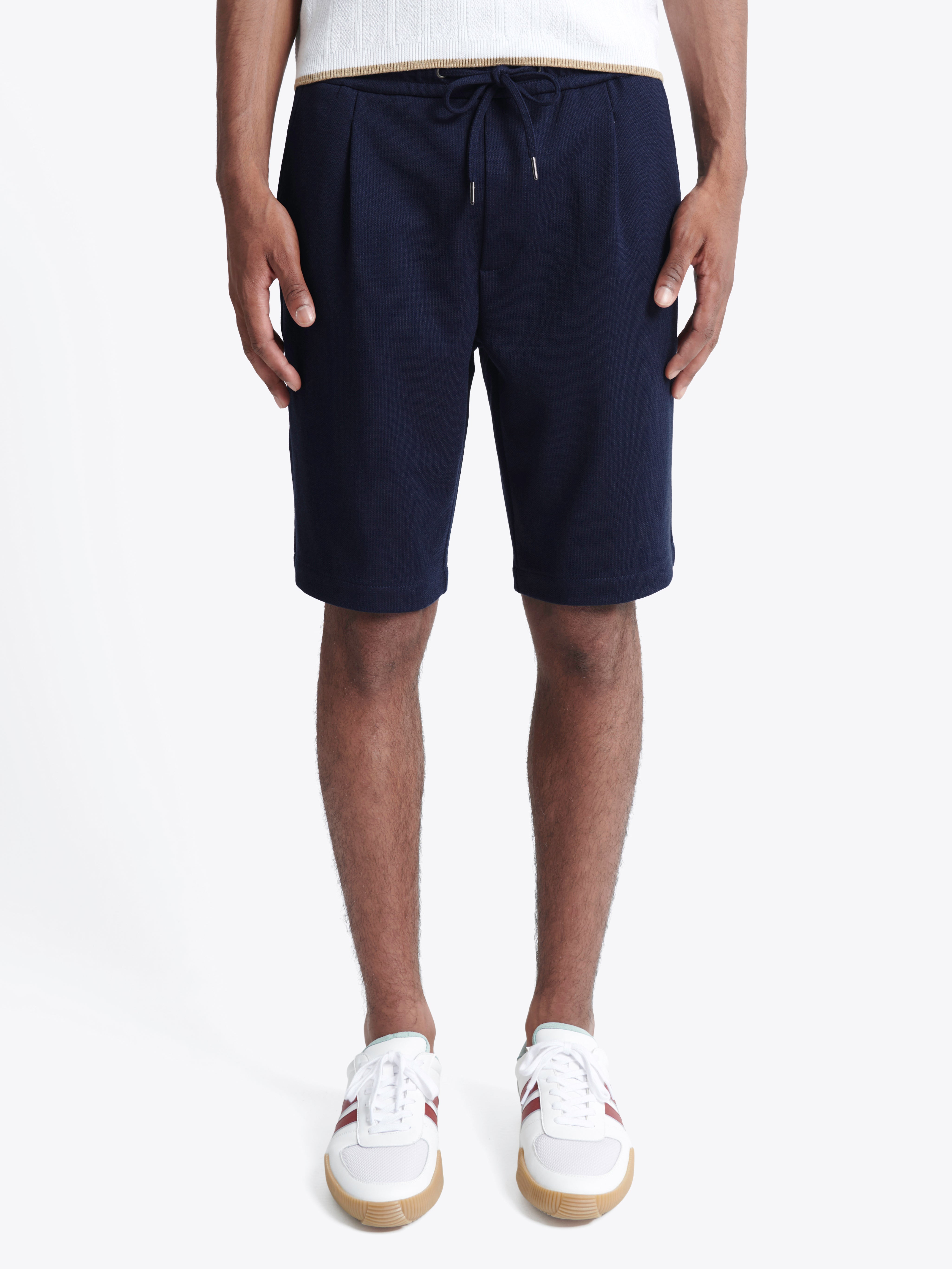 Bermuda homme viscose élasthanne faux uni Devred, version adaptée hémiplégie et personnes à mobilité réduite – Adapt and Joy