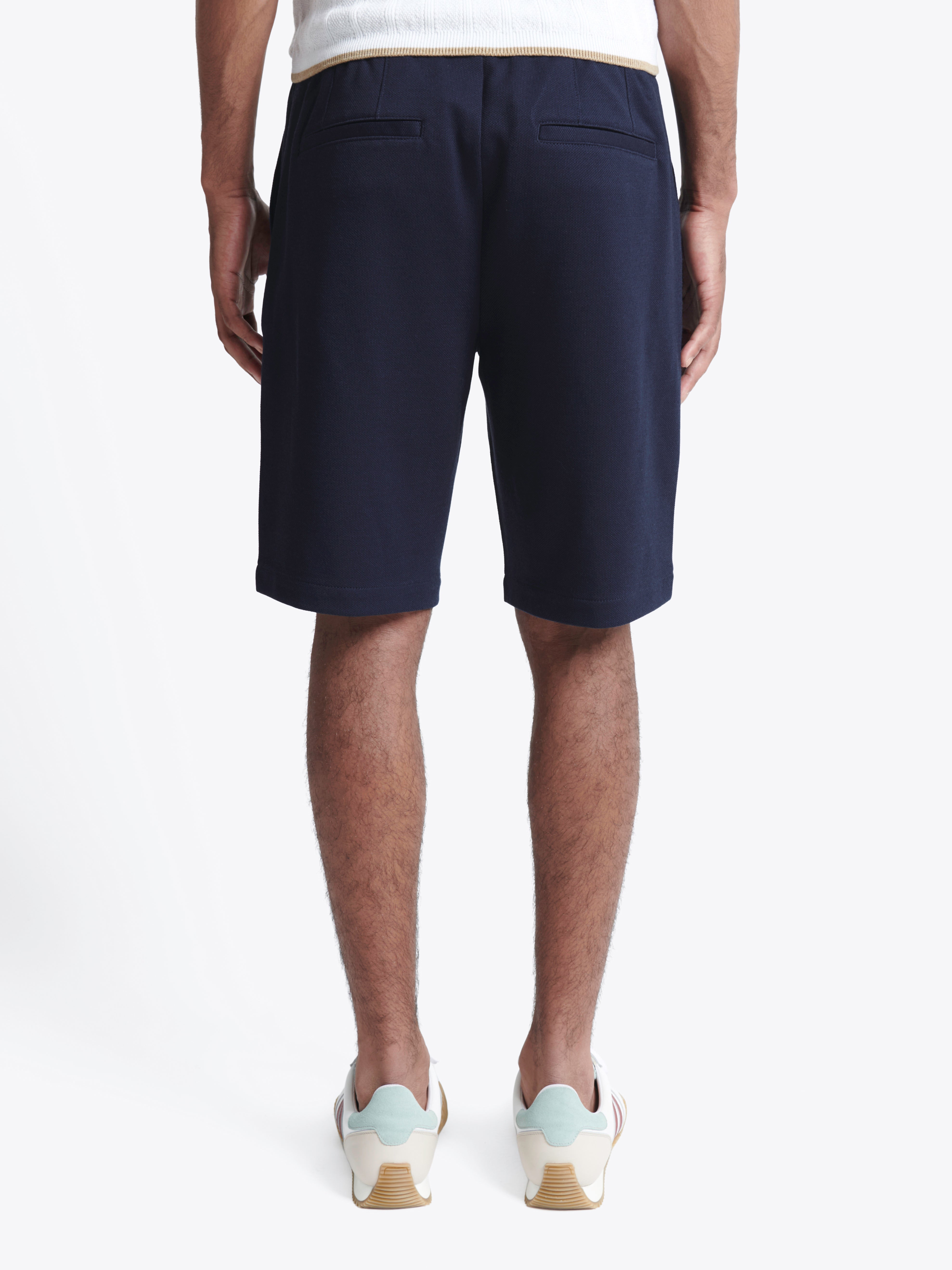 Bermuda homme viscose élasthanne faux uni Devred adapté handicap, fermeture magnétique disponible pour autonomie habillage – Adapt and Joy