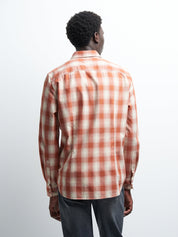 Chemise slim à carreaux