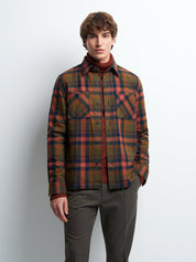 Chemise regular à carreaux