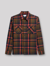 Chemise regular à carreaux