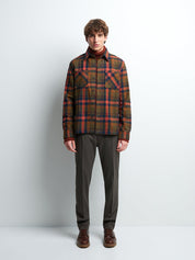 Chemise regular à carreaux