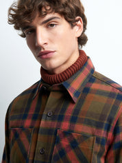 Chemise regular à carreaux