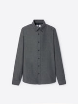Chemise à pois 100% coton - Dark Navy