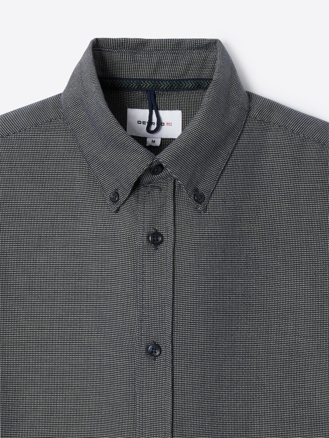 Chemise homme regular 100% coton uni L'Atelier Devred adaptée handicap, fermeture velcro ou magnétique pour préhension difficile – Adapt and Joy