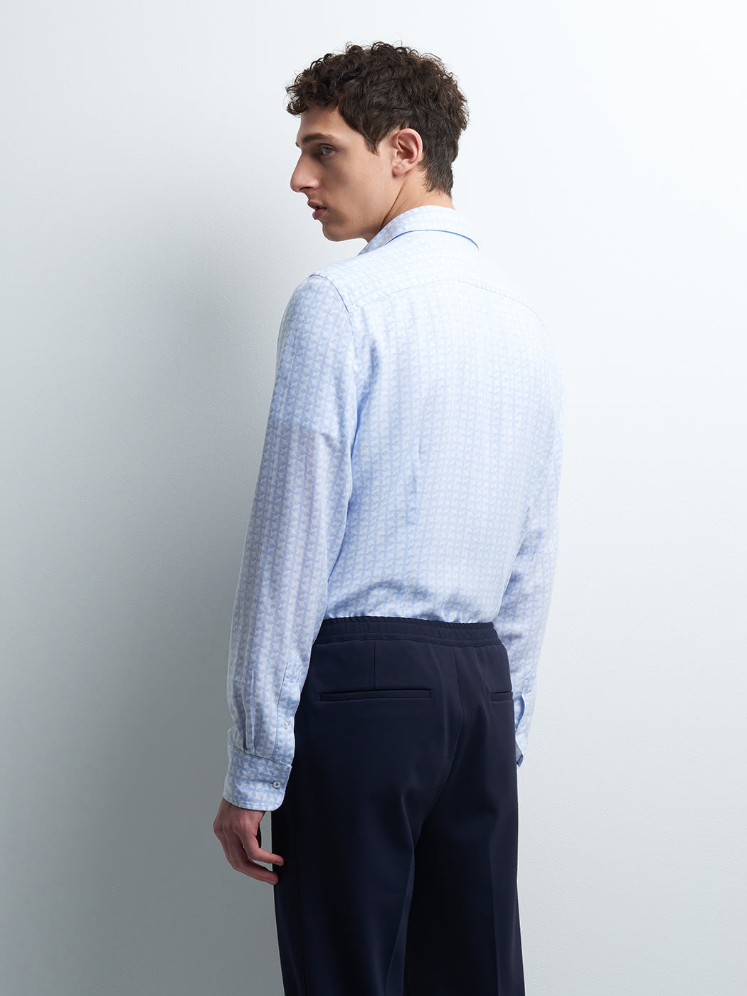 Chemise slim fleurie