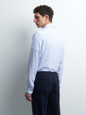 Chemise slim fleurie