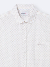Chemise homme extra slim infroissable tissu traveler fleurie Devred adaptée handicap, fermeture velcro ou magnétique pour préhension difficile – Adapt and Joy