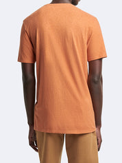 T-shirt homme regular coton viscose motif placé poitrine Devred, vêtement adapté personnes à mobilité réduite – Adapt and Joy