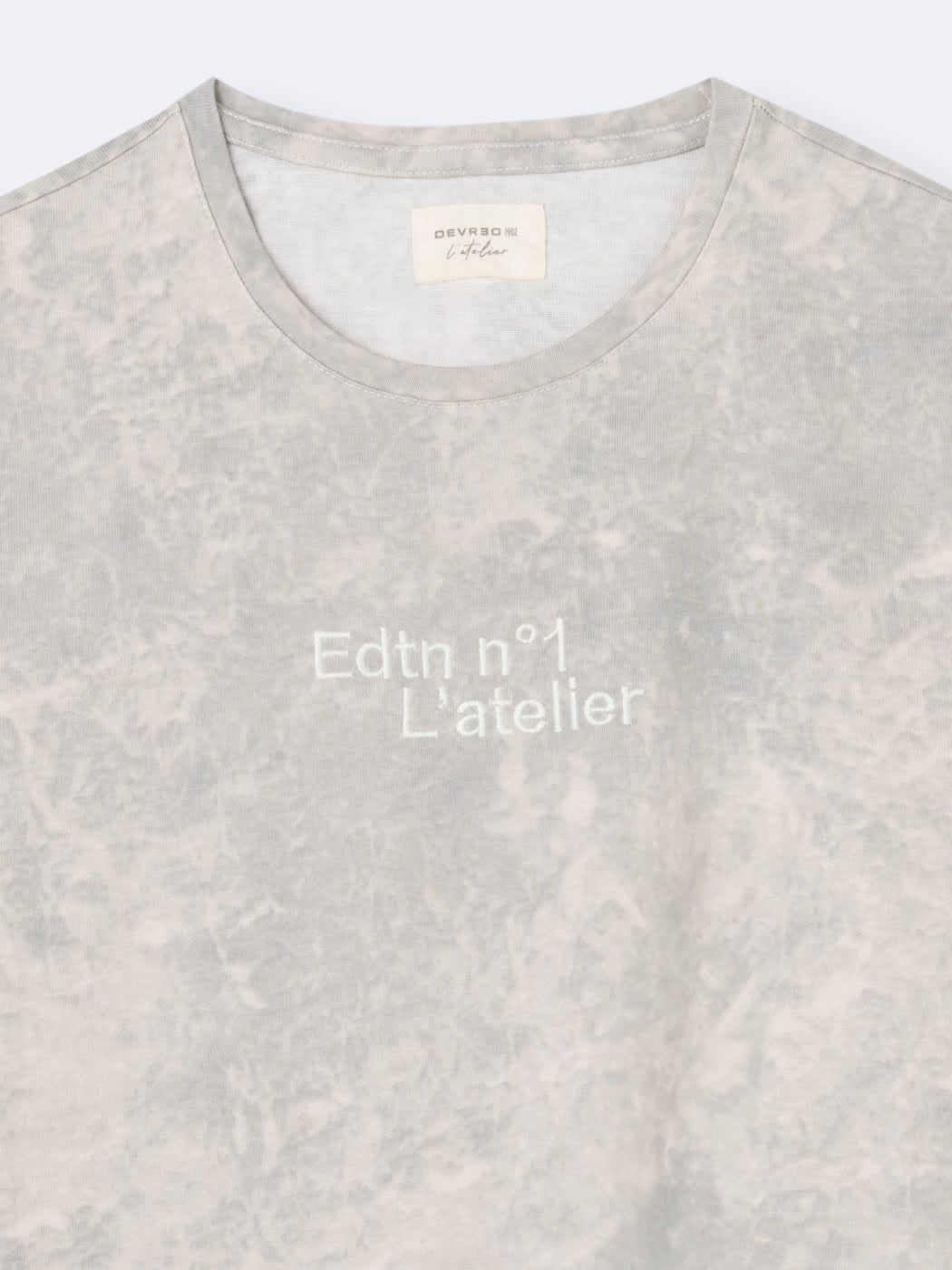 T-shirt col rond 100% coton - Tie and Dye
