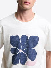 T-shirt homme slim col rond 100% coton imprimé poitrine Devred, adapté handicap par Adapt and Joy