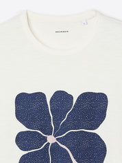 T-shirt homme slim col rond 100% coton imprimé poitrine Devred, adapté handicap par Adapt and Joy