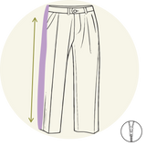 Pantalon & Jean - Ouverture jambes complètes