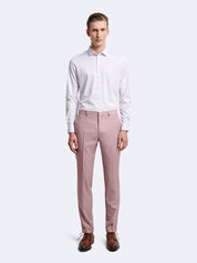 Chemise manches longues fleuri Devred adaptée handicap senior par Adapt & Joy, coupe extra-slim en polyester avec col semi-italien, élégante et facile à enfiler.