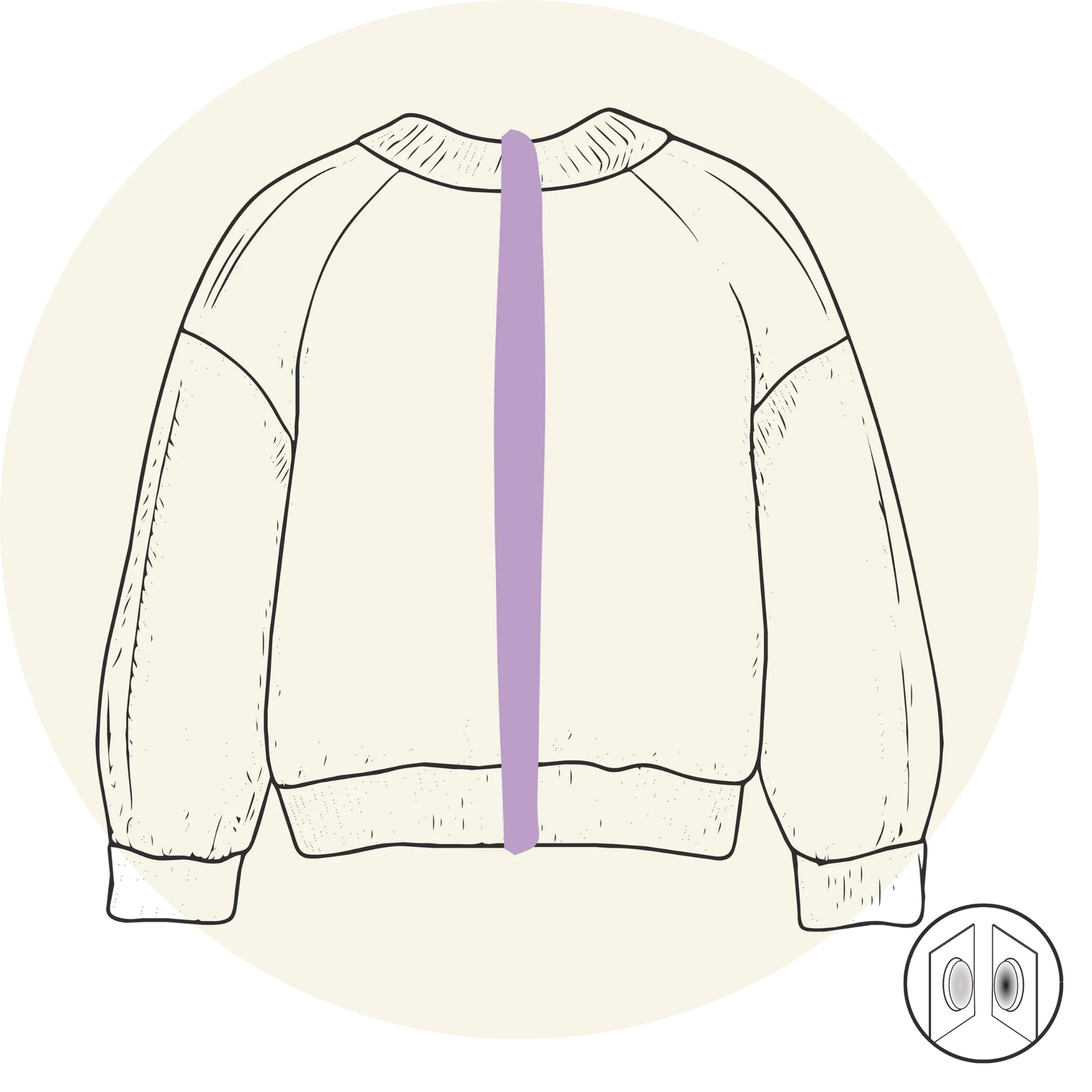Gilet - Ouverture dans le dos - Milieu- Vêtements adaptés pour personne à mobilité réduite