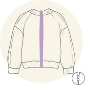 Gilet - Ouverture dans le dos - Milieu- Vêtements adaptés pour personne à mobilité réduite