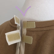 Ouverture façon blouse d'hôpital - Sweat adapté - vêtement adapté