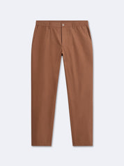Pantalon jogger orangé Devred adapté handicap senior par Adapt & Joy, confortable, extensible et facile à enfiler.
