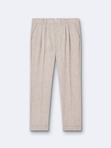 Slack slim à pinces faux uni
