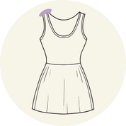 Robe - Ouverture épaule
