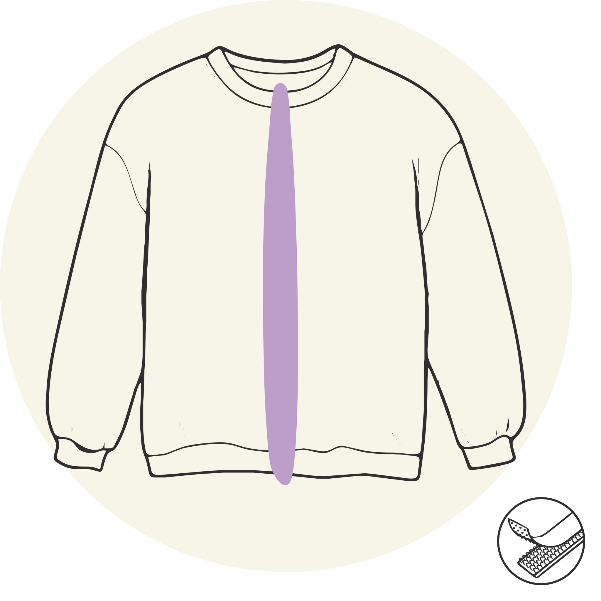 Sweat - Ouverture milieu devant