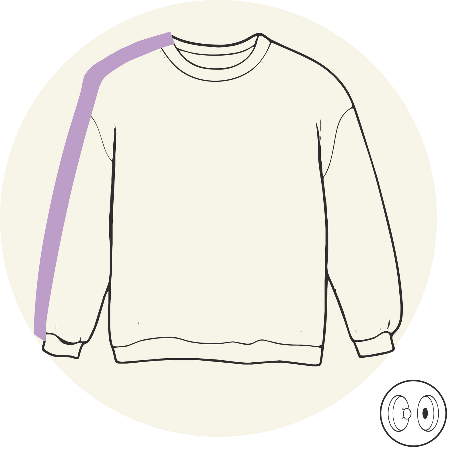 Sweat - Ouverture épaule- Vêtements adaptés pour personne à mobilité réduite