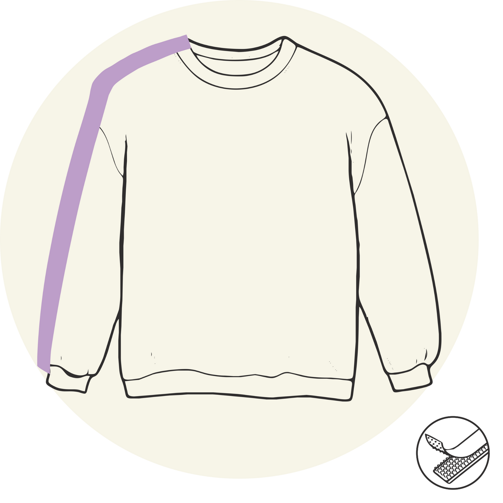 Sweat - Ouverture épaule- Vêtements adaptés pour personne à mobilité réduite