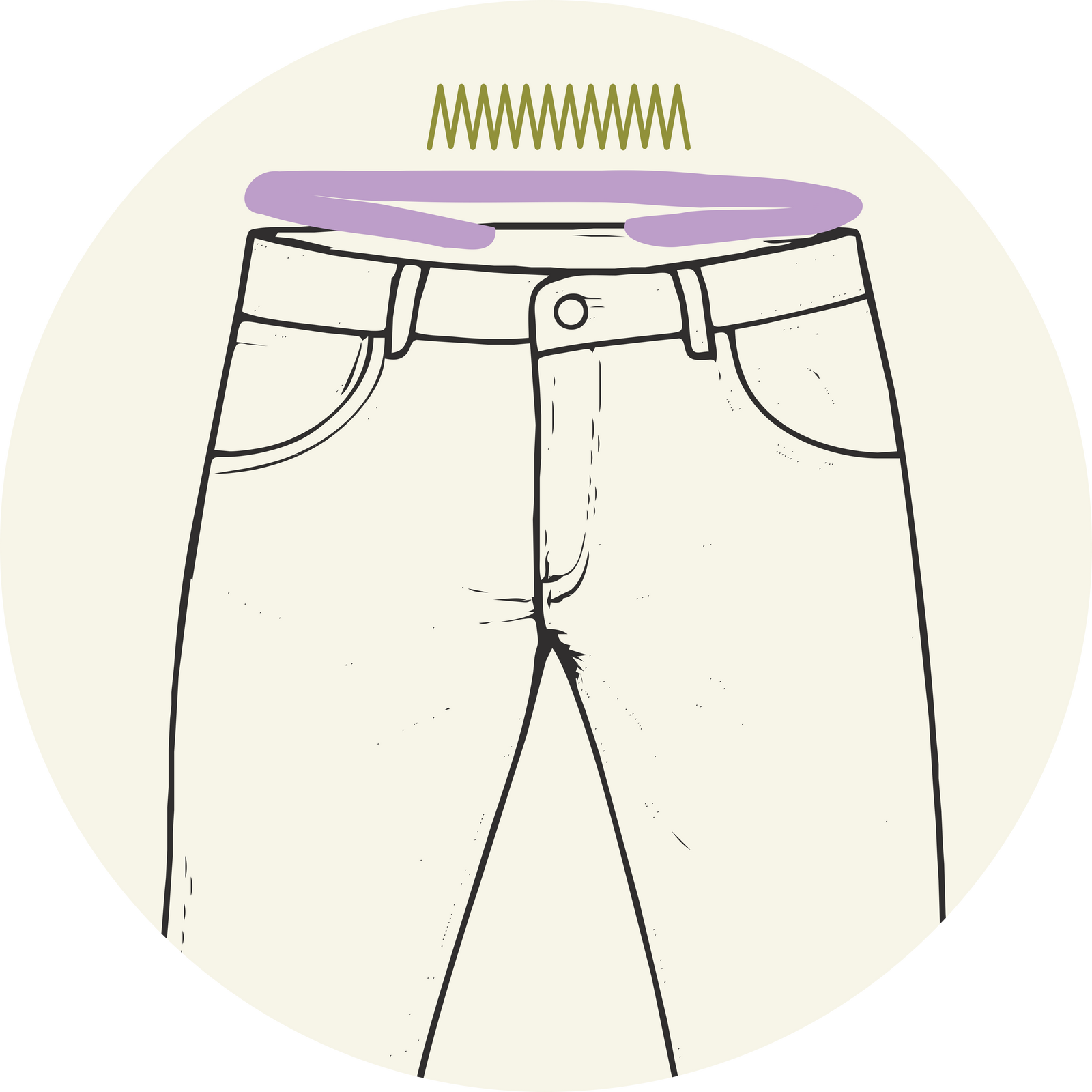 Pantalon & Jean - Elastiquer la taille- Vêtements adaptés pour personne à mobilité réduite