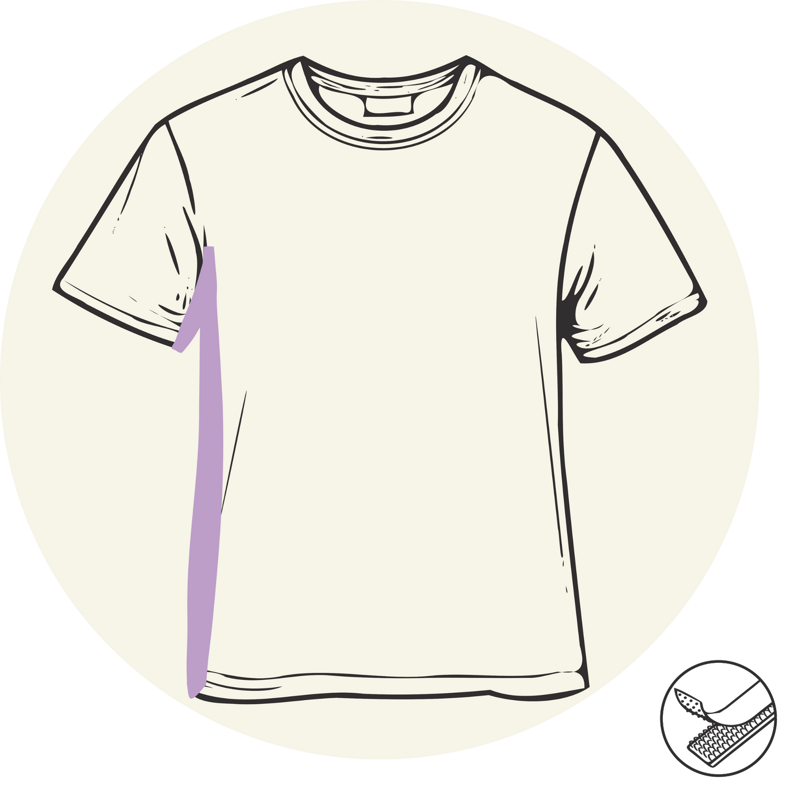 T-shirt - Ouverture sur le côté - Manches courtes- Vêtements adaptés pour personne à mobilité réduite