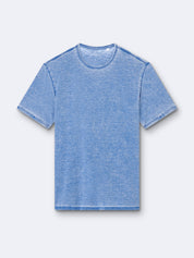 T-shirt effet jean délavé Devred adapté par Adapt & Joy, conçu pour offrir confort et facilité d’habillage aux personnes en situation de handicap ou seniors, tout en conservant un style moderne.