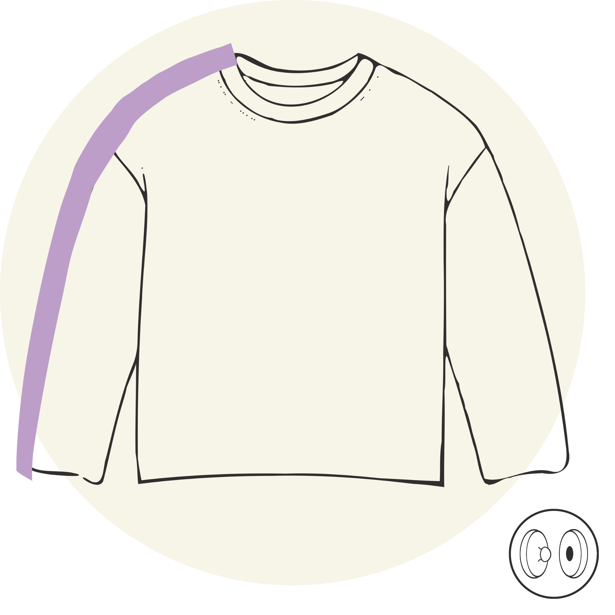 T shirt Ouverture epaule Manches longues